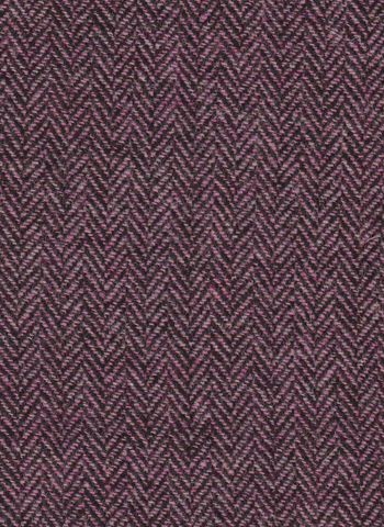 Brown & light pink herringbone Harris Tweed 72cm wide x 45cm long continual